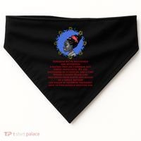Amanda Gorman Poem USA-Made Doggie Bandana thumb 0