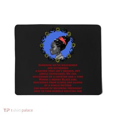 Amanda Gorman Poem Mousepad