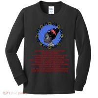 Amanda Gorman Poem Kids Long Sleeve Shirt thumb 0