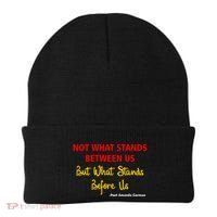 Amanda Gorman Poet What Stands Before Us Beanie thumb 0
