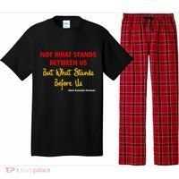 Amanda Gorman Poet What Stands Before Us Pajama Set thumb 0