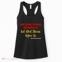 Amanda Gorman Poet What Stands Before Us Women's Tank Top thumb 0