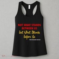 Amanda Gorman Poet What Stands Before Us Women's Tank Top thumb 3