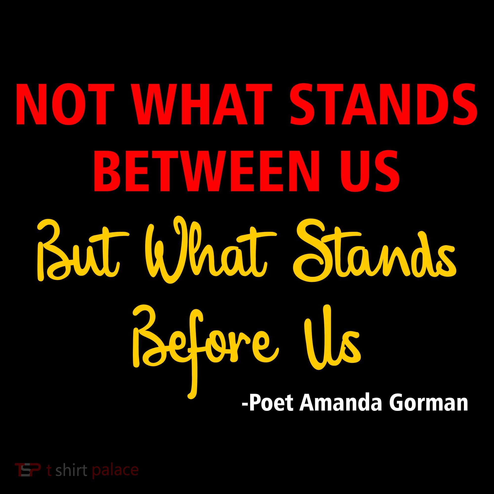 Amanda Gorman Poet What Stands Before Us Toddler Hoodie