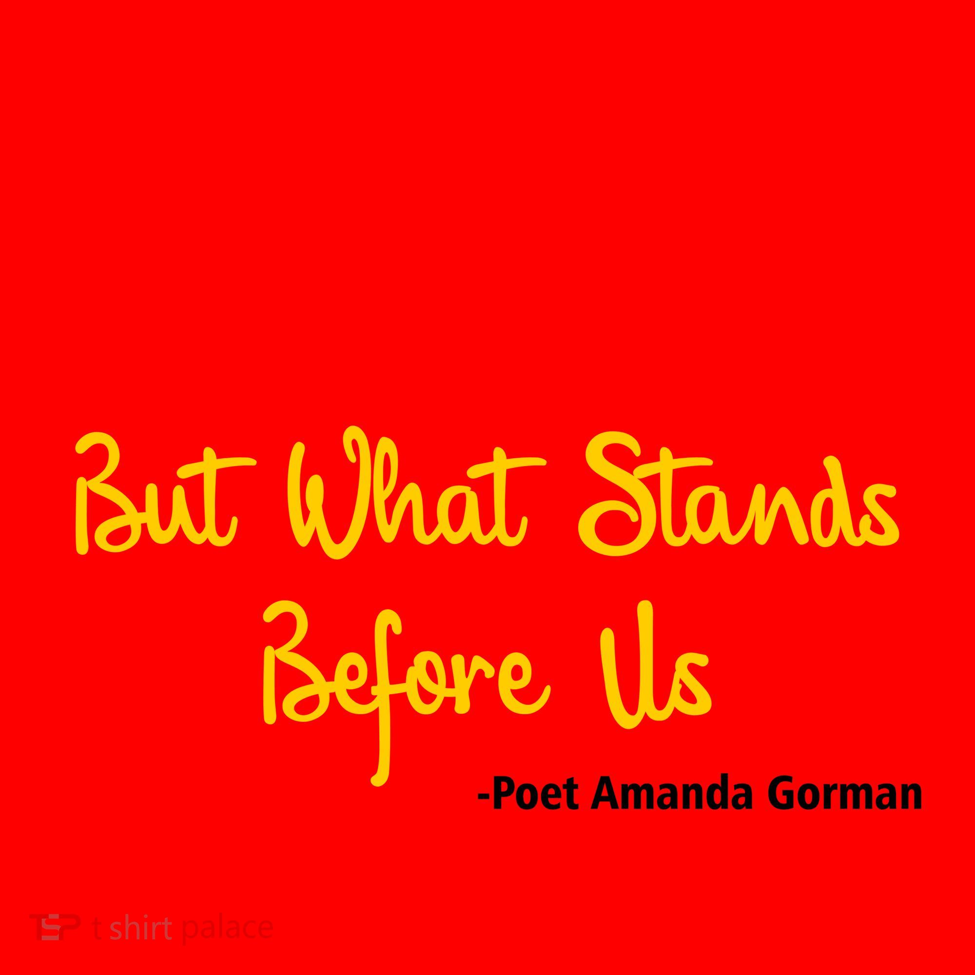 Amanda Gorman Poet What Stands Before Us Santa Hat