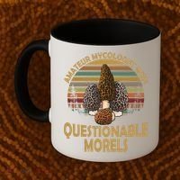 Amateur Mycologist With Questionable Morels Coffee Mug thumb 2