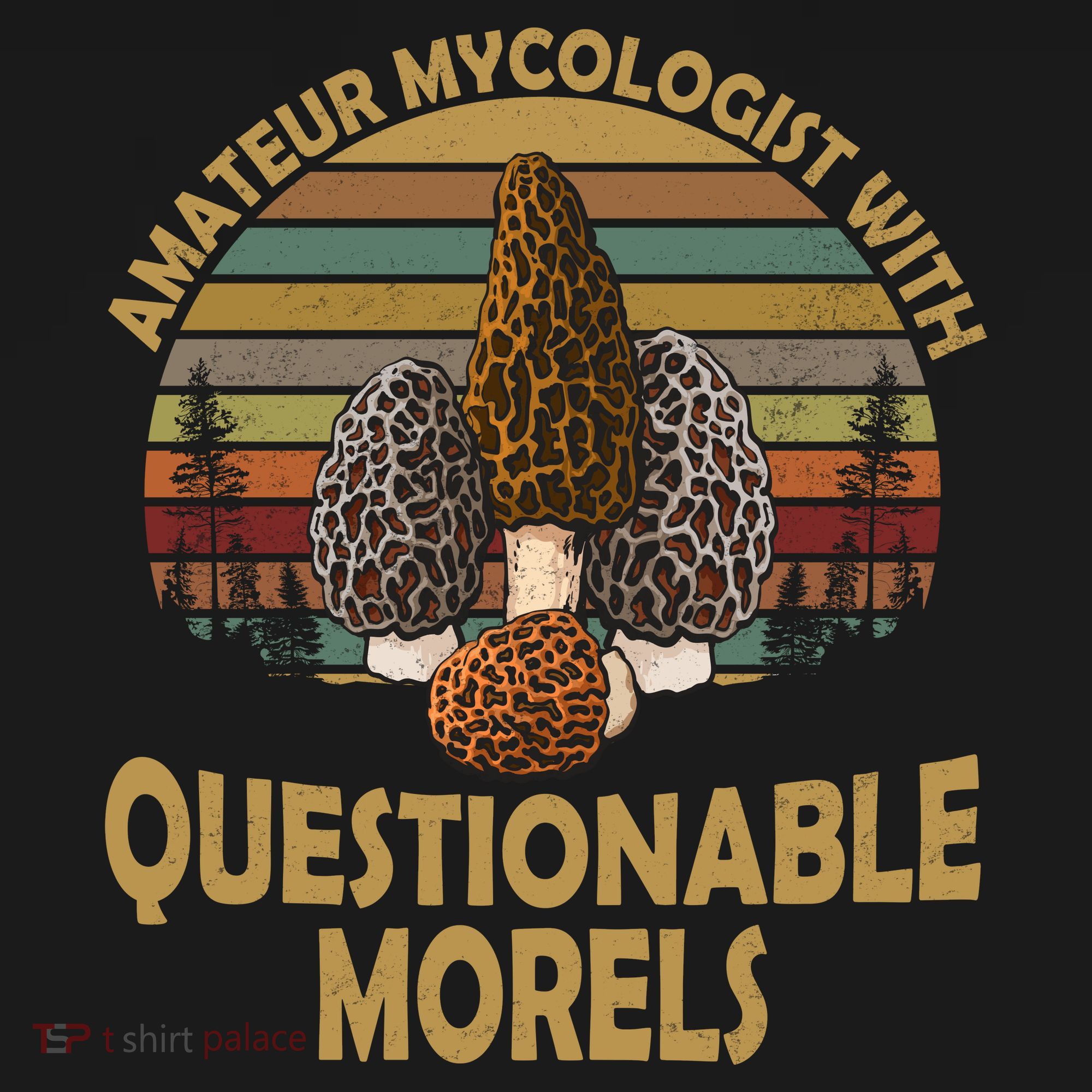 Amateur Mycologist With Questionable Morels Coaster