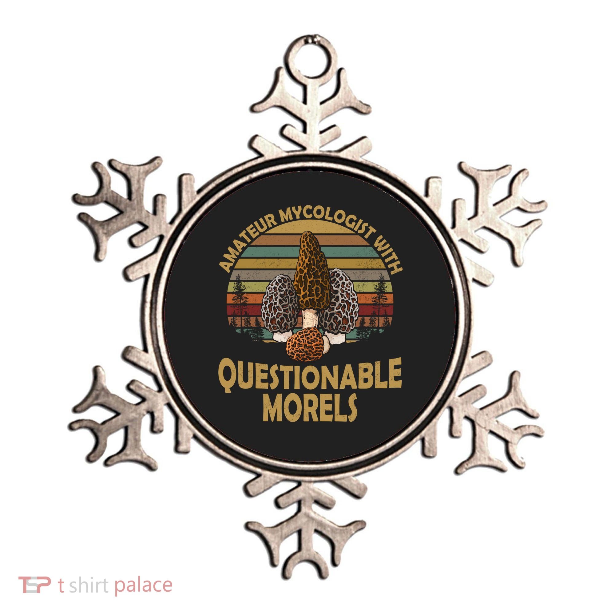 Amateur Mycologist With Questionable Morels Ornament