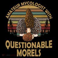 Amateur Mycologist With Questionable Morels Women's Tank Top thumb 5