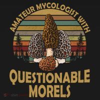 Amateur Mycologist With Questionable Morels Visor thumb 3
