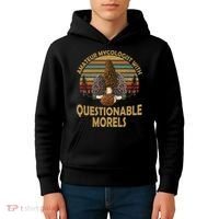 Amateur Mycologist With Questionable Morels Kids Hoodie thumb 4