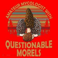 Amateur Mycologist With Questionable Morels Santa Hat thumb 1