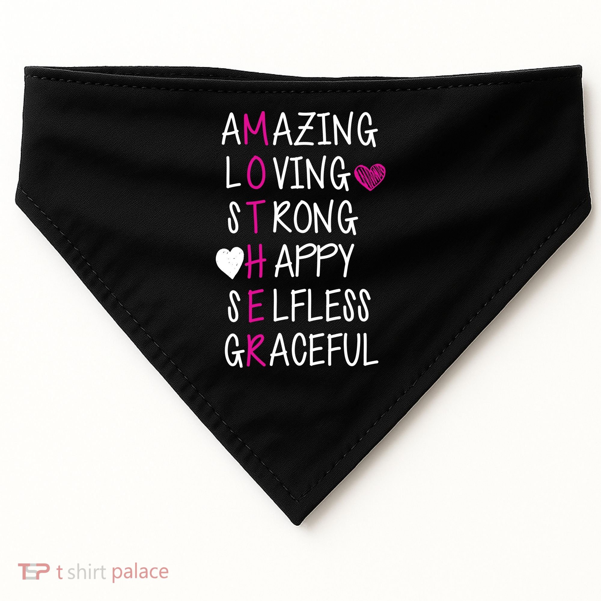 Amazing Loving Strong Happy Mother USA-Made Doggie Bandana