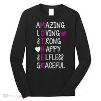 Amazing Loving Strong Happy Mother Long Sleeve Shirt thumb 0