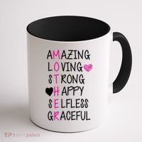 Amazing Loving Strong Happy Mother Coffee Mug thumb 1
