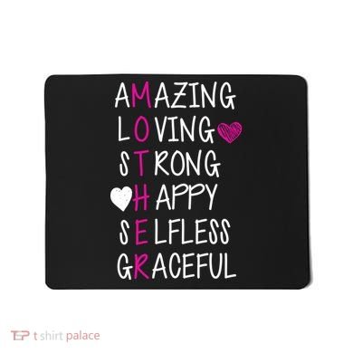 Amazing Loving Strong Happy Mother Mousepad
