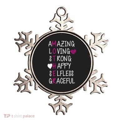 Amazing Loving Strong Happy Mother Ornament
