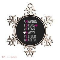 Amazing Loving Strong Happy Mother Ornament thumb 0