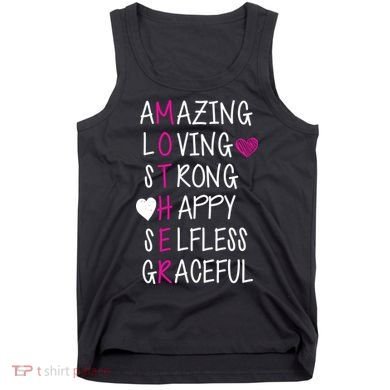 Amazing Loving Strong Happy Mother Tank Top