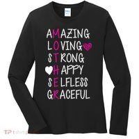 Amazing Loving Strong Happy Mother Women's Long Sleeve Shirt thumb 0