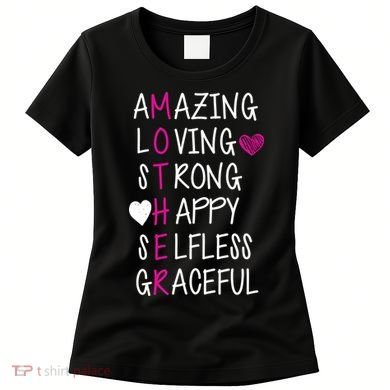 Amazing Loving Strong Happy Mother Women's T-Shirt