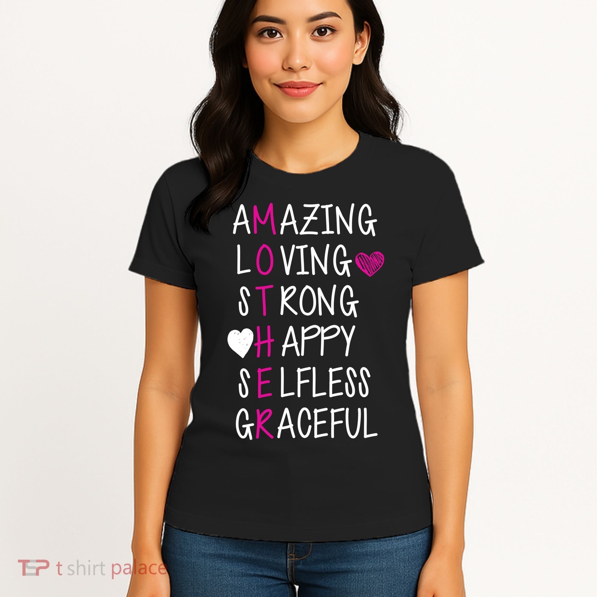 Amazing Loving Strong Happy Mother Women's T-Shirt