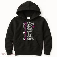 Amazing Loving Strong Happy Mother Kids Hoodie thumb 0