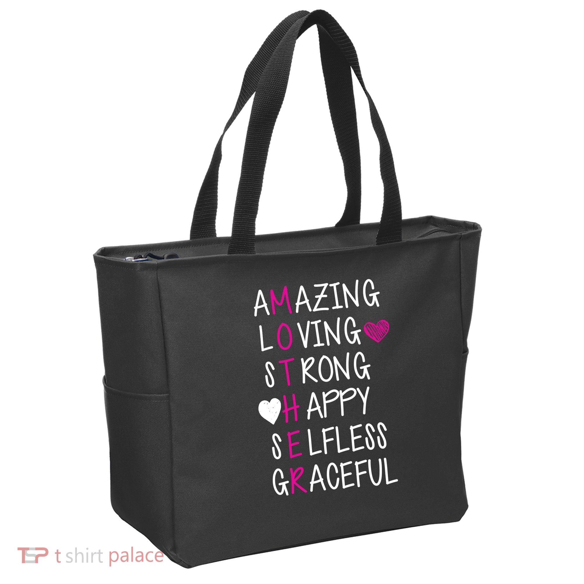 Amazing Loving Strong Happy Mother Tote Bag