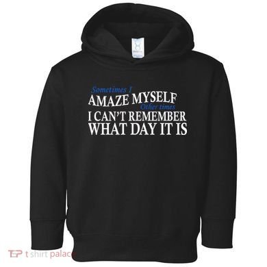 Amazing Myself Toddler Hoodie