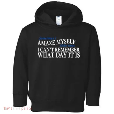 Amazing Myself Toddler Hoodie