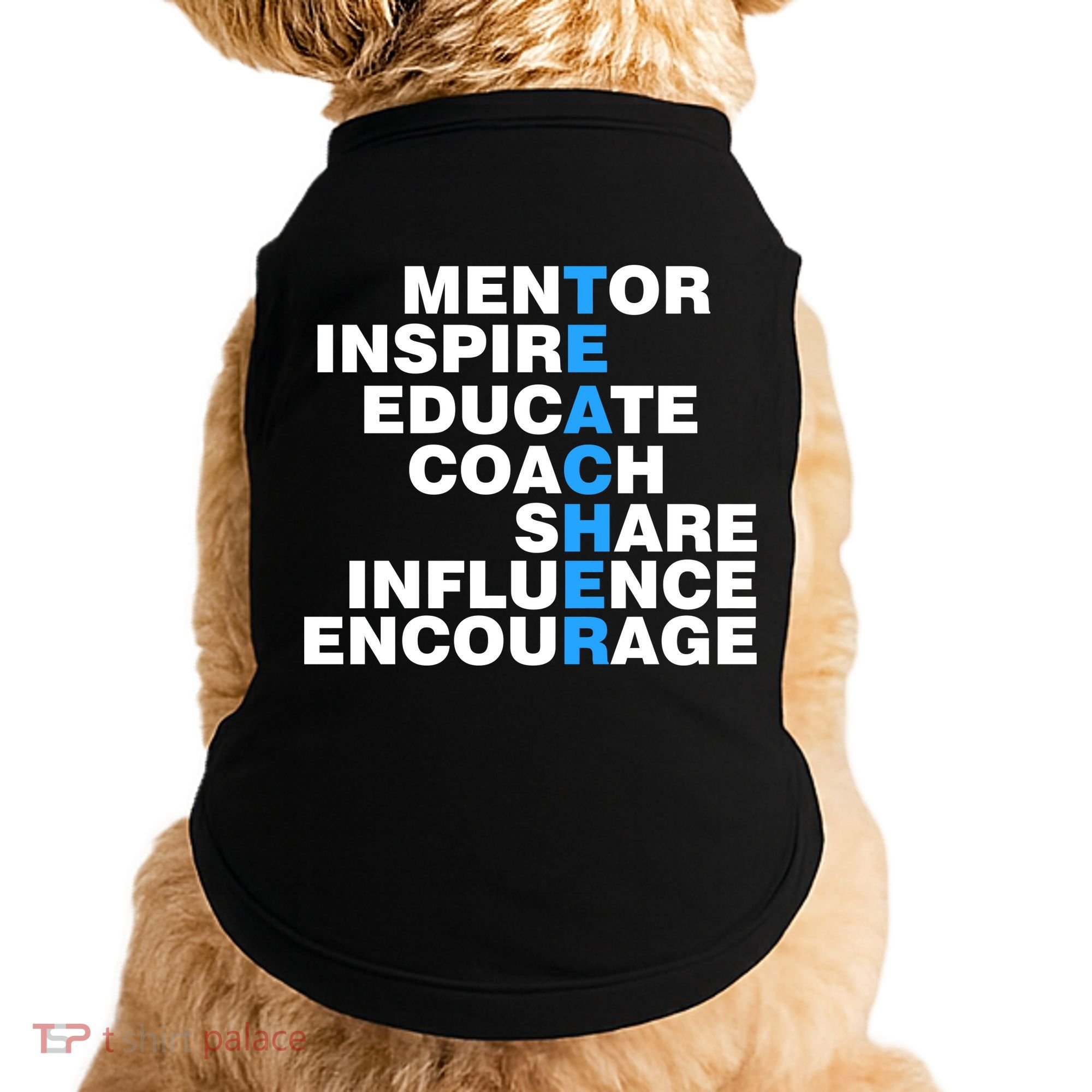 Amazing Teacher Mentor Doggie Tank