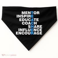 Amazing Teacher Mentor USA-Made Doggie Bandana thumb 0