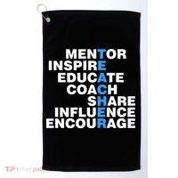 Amazing Teacher Mentor Golf Towel thumb 0