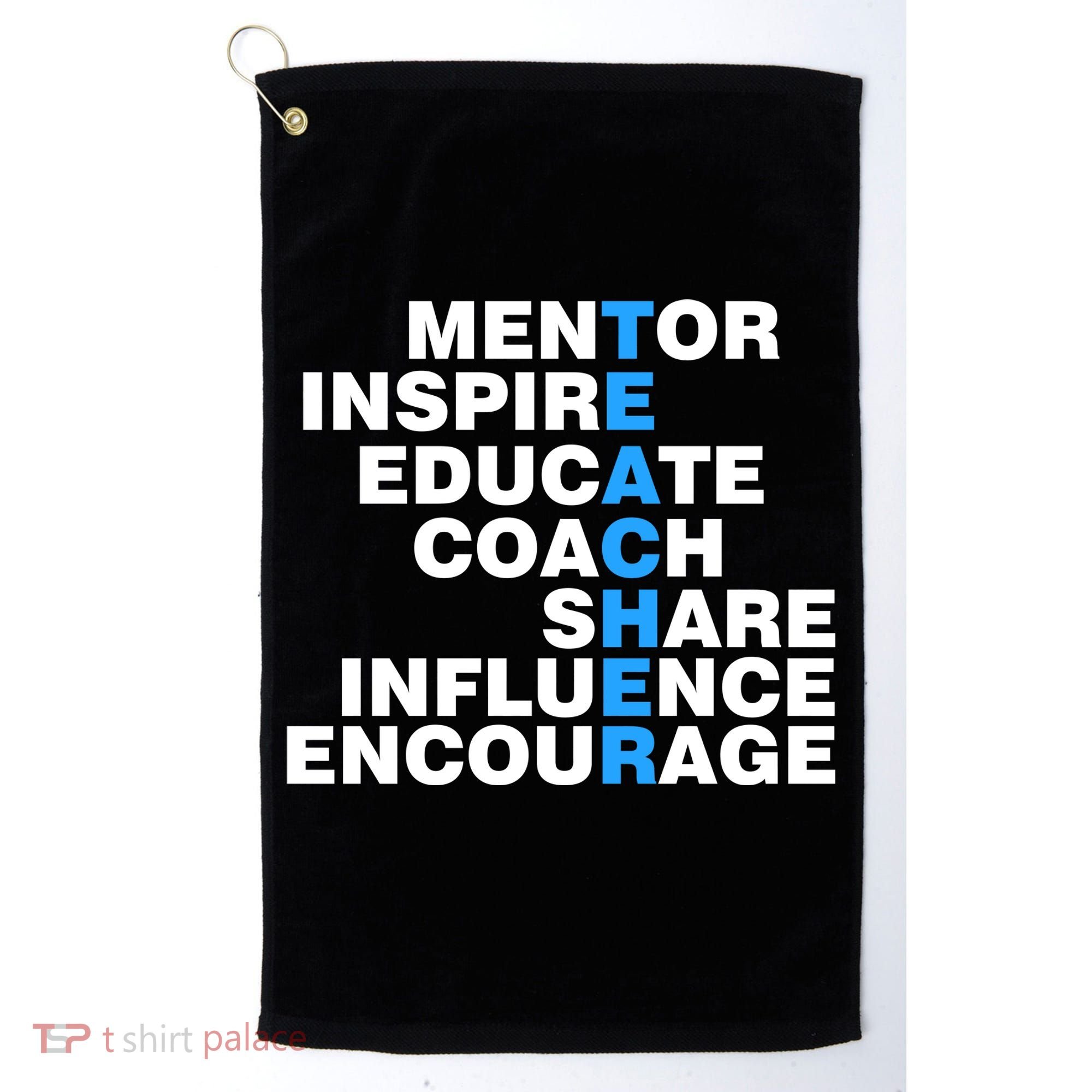 Amazing Teacher Mentor Golf Towel