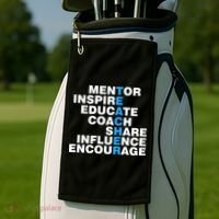 Amazing Teacher Mentor Golf Towel thumb 2