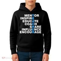 Amazing Teacher Mentor Kids Hoodie thumb 4