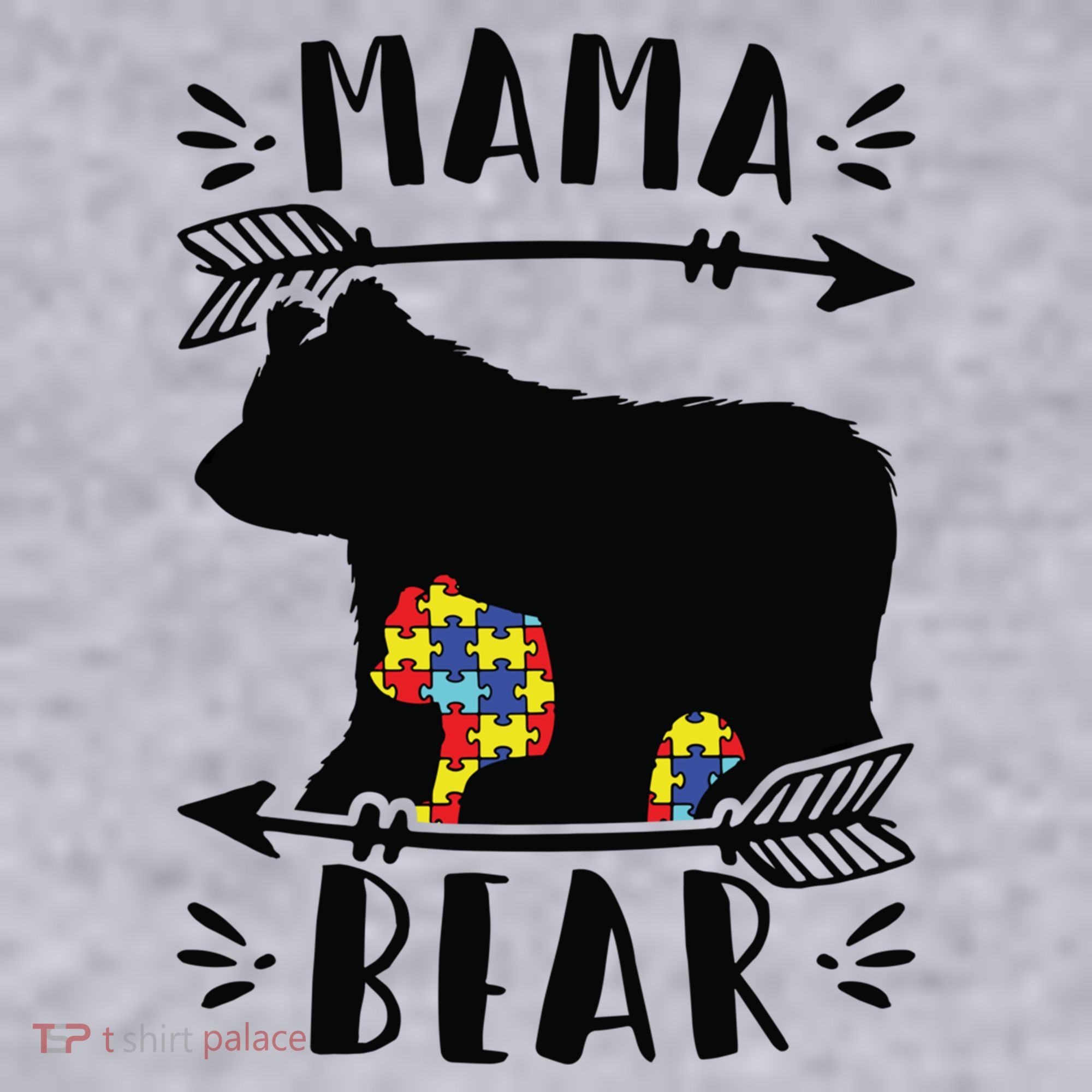 Autism Mama Bear Meaningful Gift Autism Mom Cool Gift Women's Sweatshirt