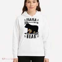 Autism Mama Bear Meaningful Gift Autism Mom Cool Gift Hoodie thumb 5