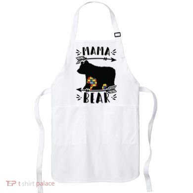 Autism Mama Bear Meaningful Gift Autism Mom Cool Gift Apron
