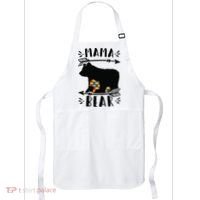 Autism Mama Bear Meaningful Gift Autism Mom Cool Gift Apron thumb 0