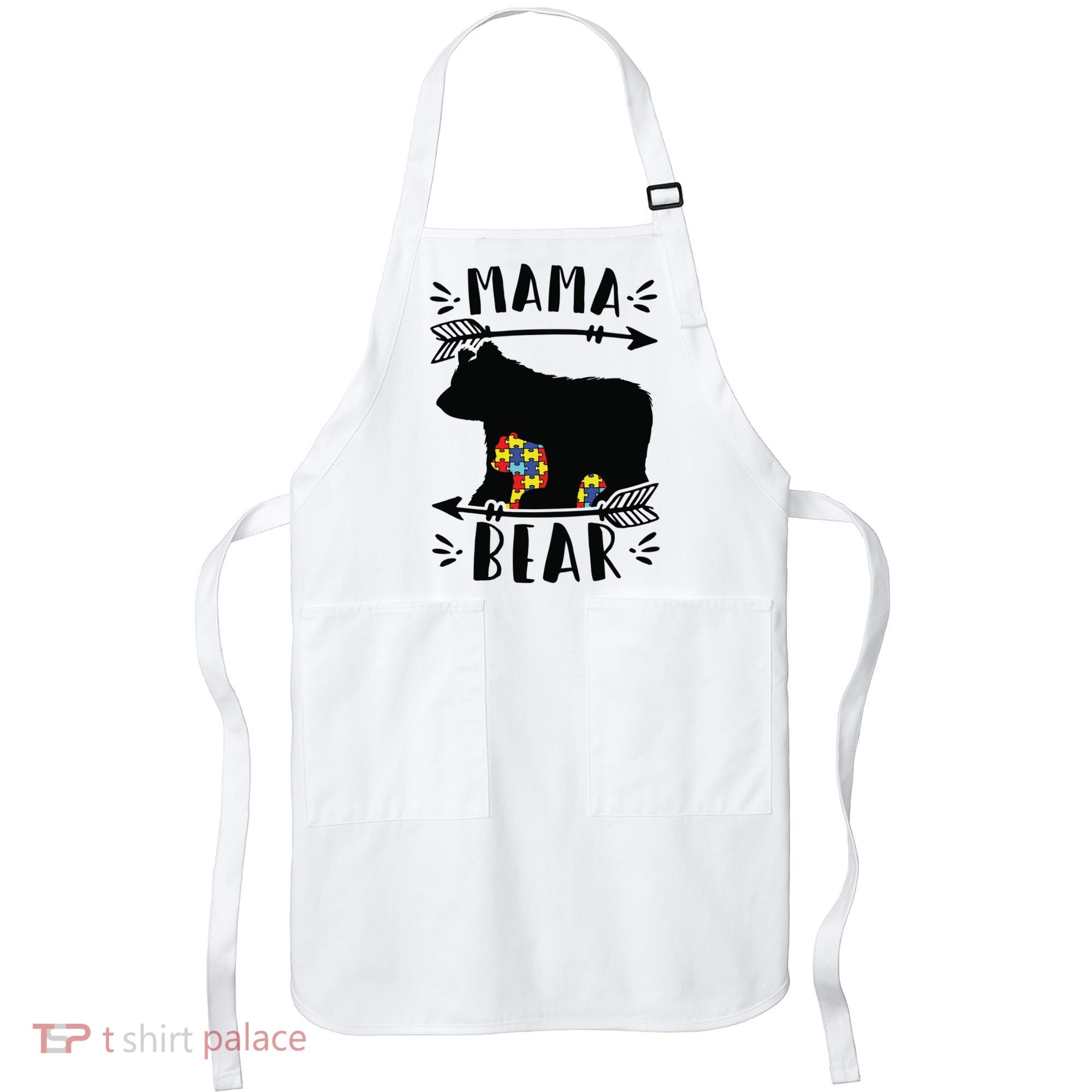 Autism Mama Bear Meaningful Gift Autism Mom Cool Gift Apron