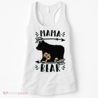 Autism Mama Bear Meaningful Gift Autism Mom Cool Gift Women's Tank Top thumb 0