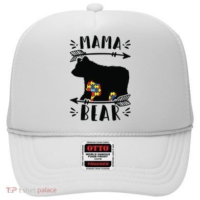 Autism Mama Bear Meaningful Gift Autism Mom Cool Gift Hat