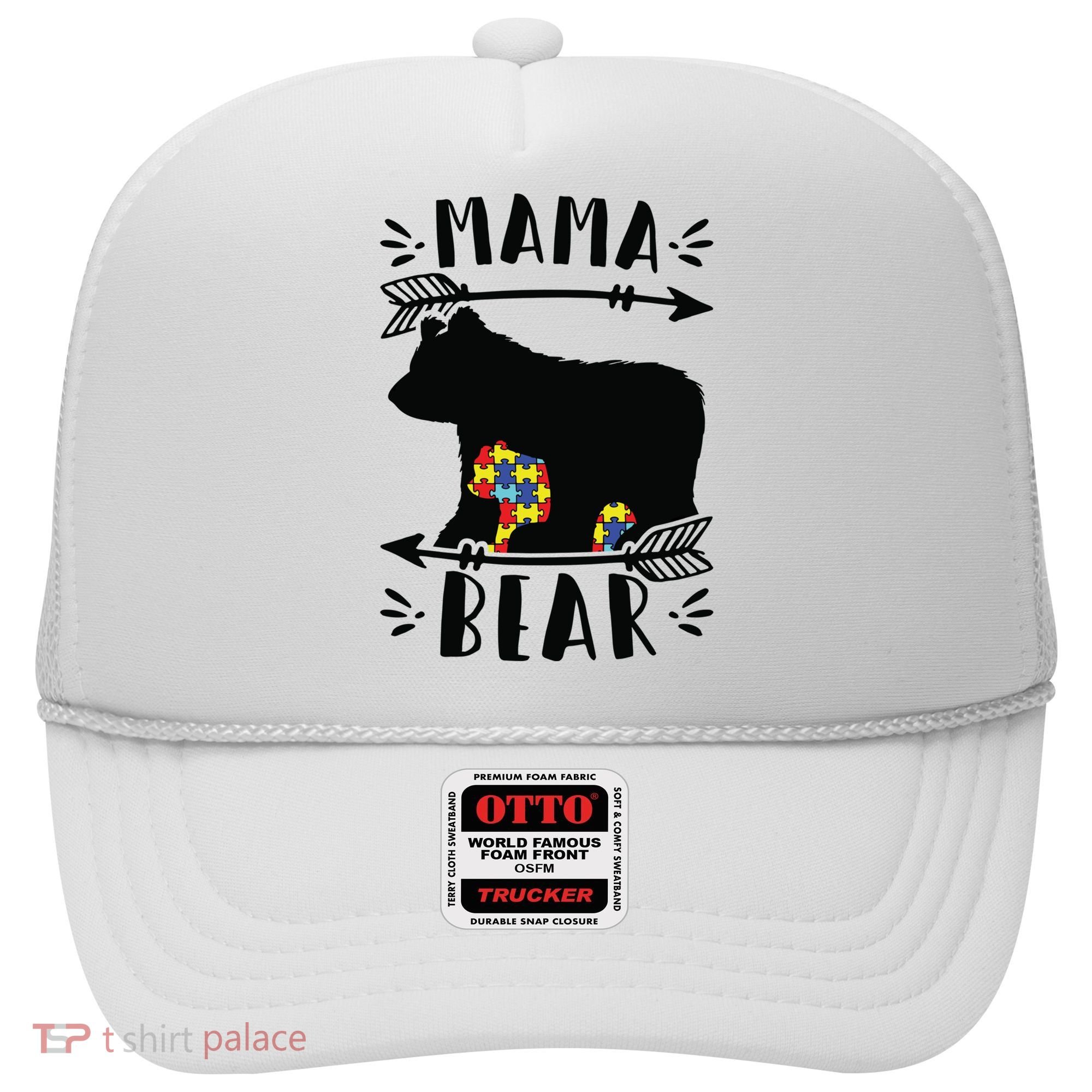 Autism Mama Bear Meaningful Gift Autism Mom Cool Gift Hat