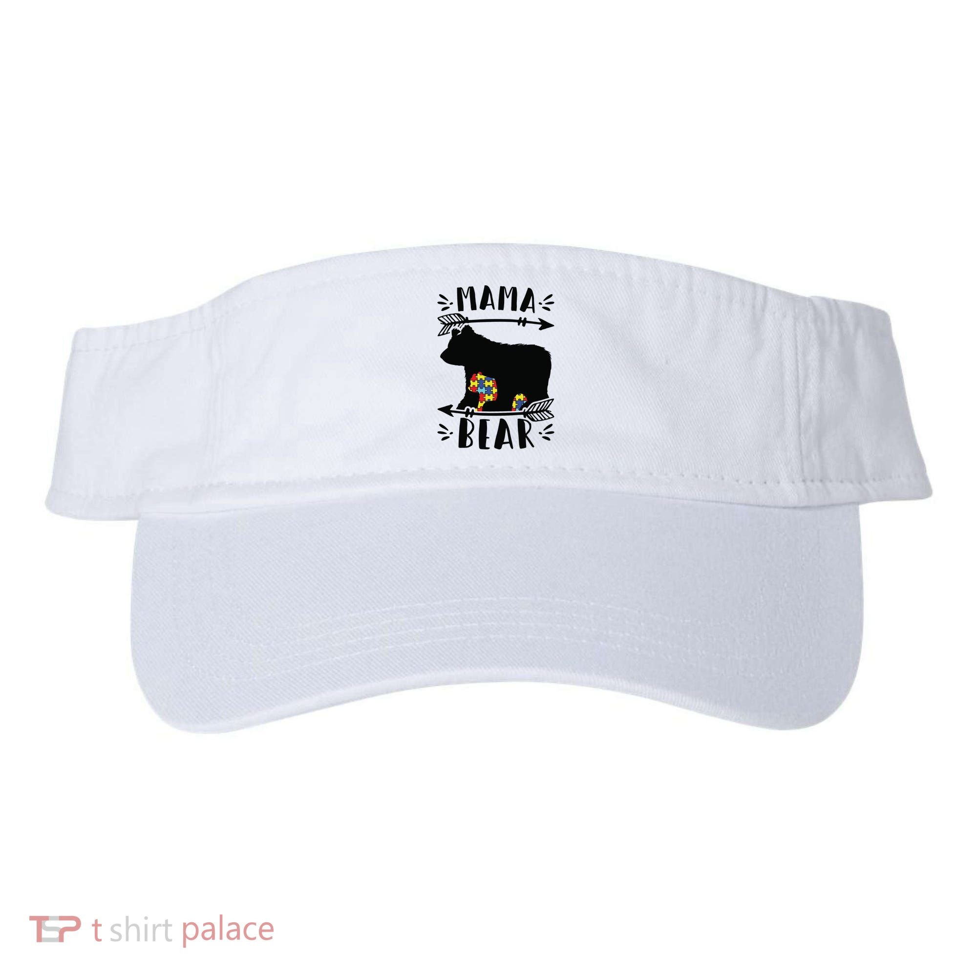 Autism Mama Bear Meaningful Gift Autism Mom Cool Gift Visor
