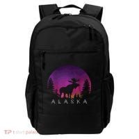 Alaska Moose Borealis Alaskan Landscape Backpack thumb 0