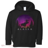 Alaska Moose Borealis Alaskan Landscape Toddler Hoodie thumb 0