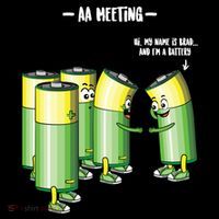 Aa Meeting Battery Alcohol Addict Beer Wine Funny Gift Coffee Mug thumb 5