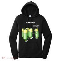 Aa Meeting Battery Alcohol Addict Beer Wine Funny Gift Women's Hoodie thumb 0