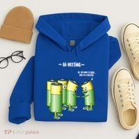 Aa Meeting Battery Alcohol Addict Beer Wine Funny Gift Hoodie thumb 4